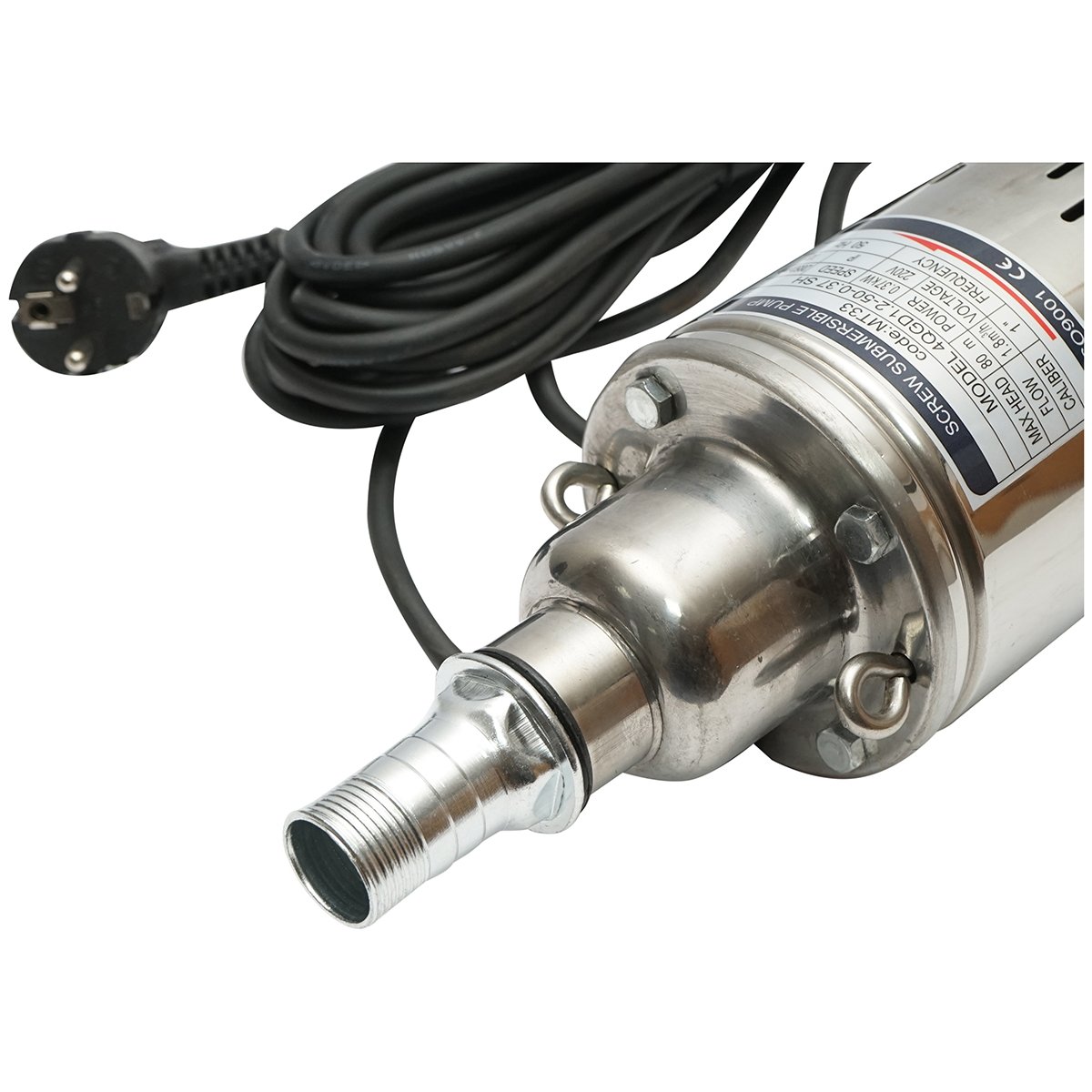 Pompa apa submersibila 370W, 30L/min H80m, 220V, 2850 rpm IPX8 Breckner Germany